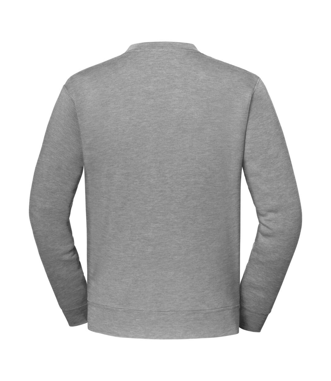Mens Iconic Premium Set-in Sweatshirt Athletic Heather Fruit Of The Loom-2