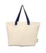 Tote Bag Sierra Taille Unique Naturel Bleu Marine Floso-2