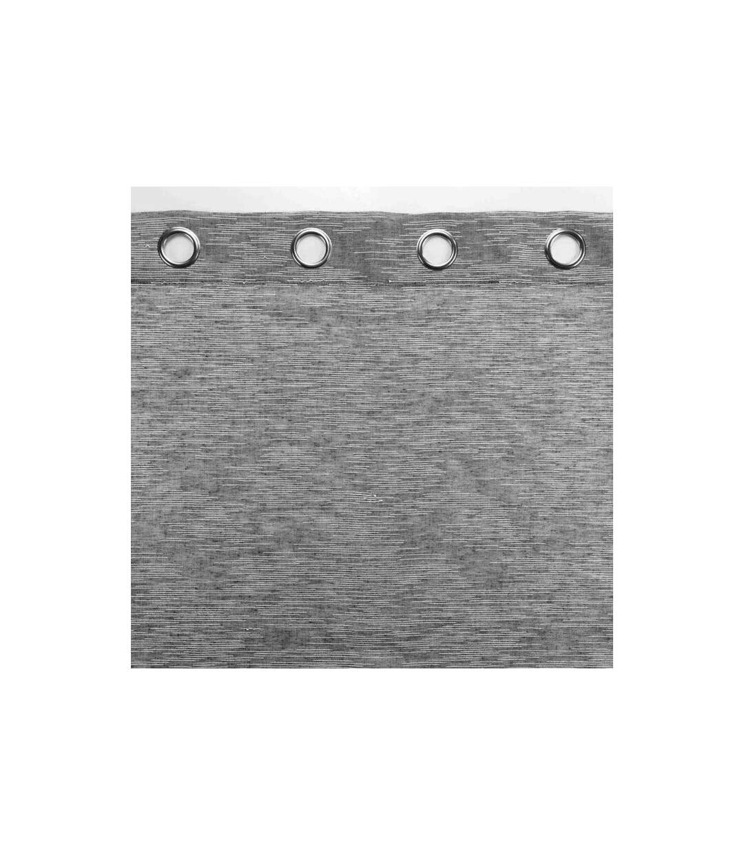 Rideau Voilage à Œillets Zebra 140x240cm Anthracite-3