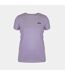 T-shirt Motif/style Uni Femme Lilas Slazenger-1