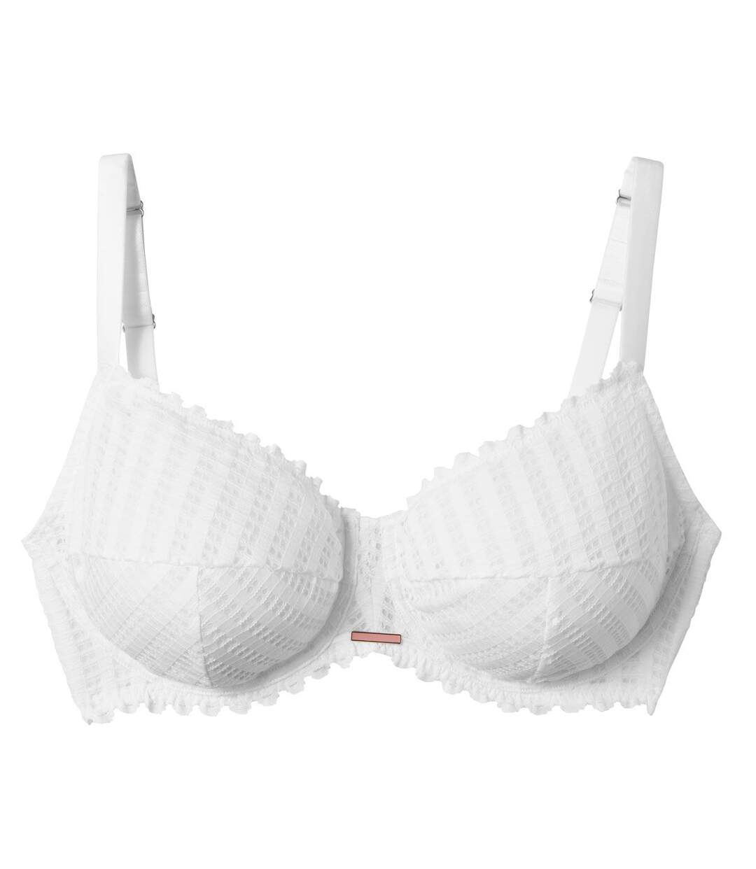 Soutien-gorge grand maintien blanc Speculoos