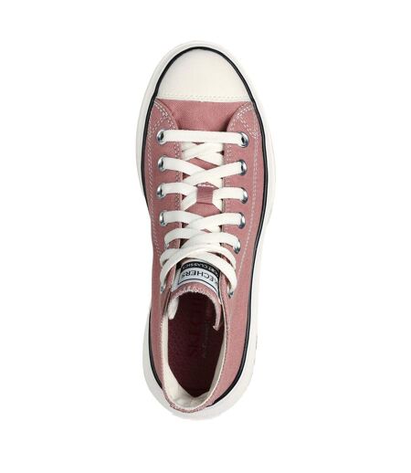 Baskets Femme Rose Clair Skechers