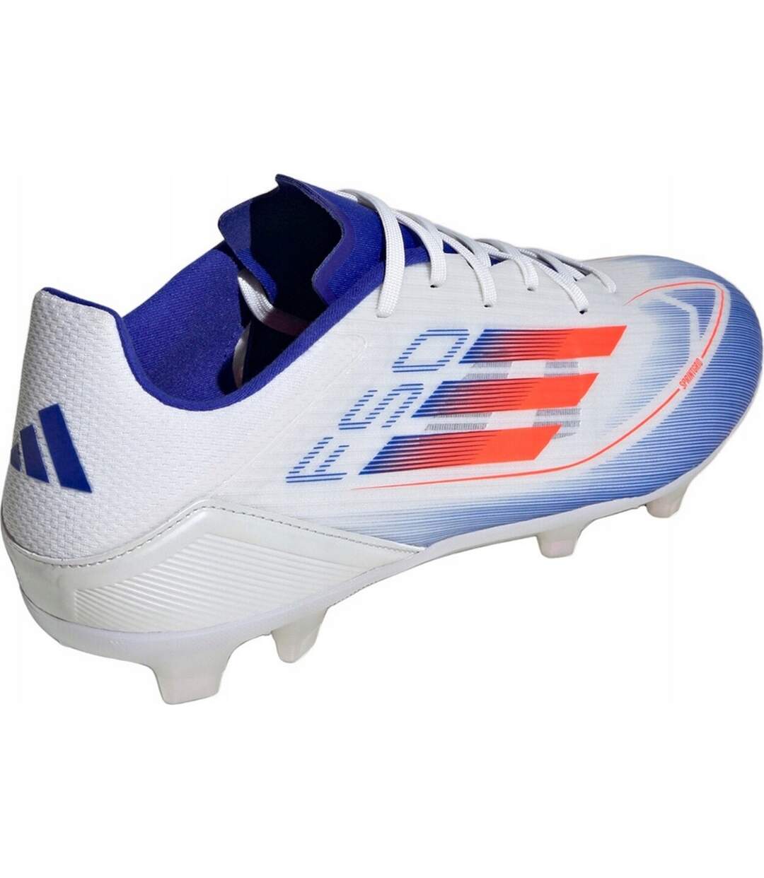 Chaussures De Foot Pour Terrain Ferme League Homme Blanc Bleu Adidas-2