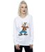 Disney - Sweat CRAZY - Femme (Blanc) - UTBI1802-2