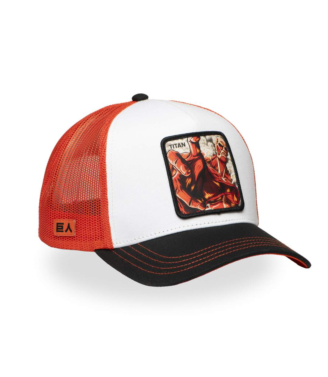 Casquette trucker avec filet Attack des Titans Capslab-4