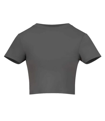 T-shirt Court Femme Gris Platine Awdis