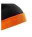 Black Compass Beanie Black Orange Result Genuine Recycled-2