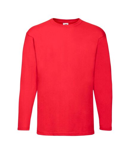 T-shirt Valueweight Adulte Rouge Fruit Of The Loom