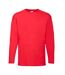 T-shirt Valueweight Adulte Rouge Fruit Of The Loom-1