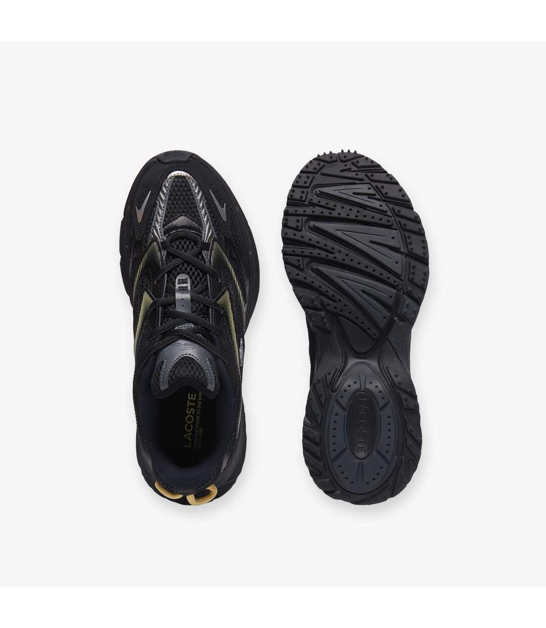 Mens L003 Neo Shot Trainers Black Lacoste-4