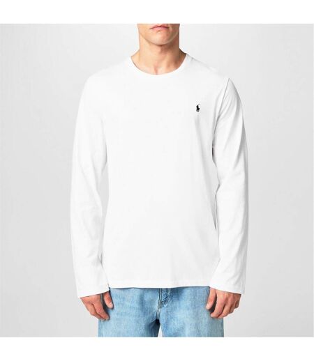 Haut Détente Homme Blanc Bleu Marine Ralph Lauren