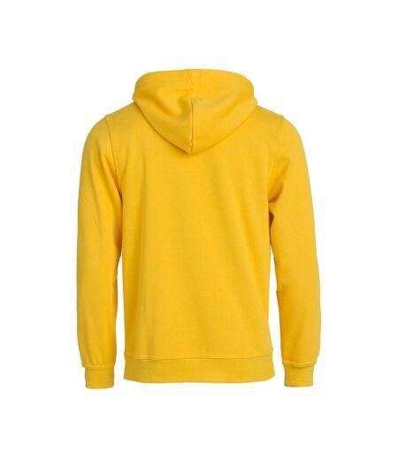 Sweat à capuche basic adulte citron Clique