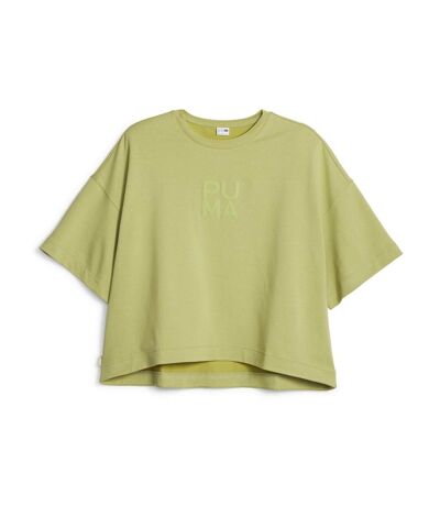 T-shirt vert femme puma infuse - l