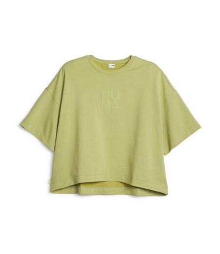 T-shirt vert femme puma infuse - l