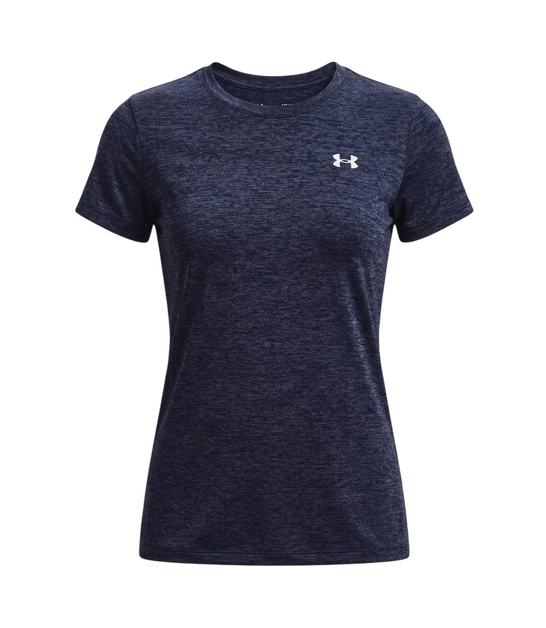 Womens/ladies Twist Short-sleeved T-shirt Midnight Navy Under Armour-2