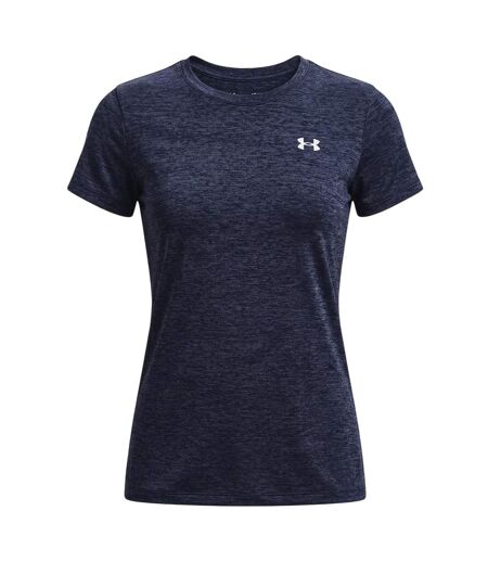 Womens/ladies Twist Short-sleeved T-shirt Midnight Navy Under Armour