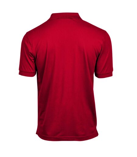Polo Luxury Homme Rouge Tee Jays