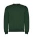 Sweat clasica adulte vert bouteille Roly