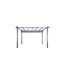 Pergola Avec Toit Lazio 395cm Gris-3