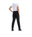 Womens/ladies Stretch Tapered Leg Jogging Bottoms Black Canterbury-4