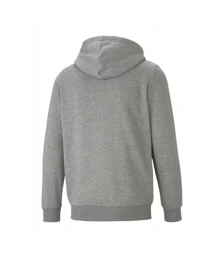 Veste À Capuche Soirée Style Gros Logo Essential Homme Gris Puma