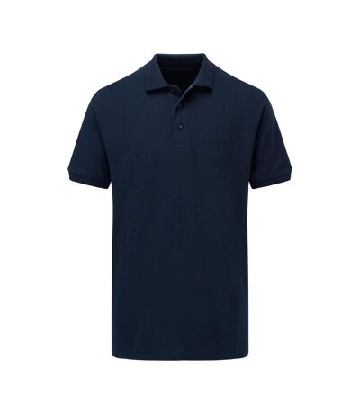 Ultimate Adults Unisex 50/50 Pique Polo (Navy Blue)