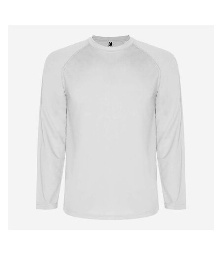 Mens montecarlo long-sleeve sports t-shirt blanc Roly