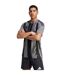 Maillot De Foot Style À Rayures Homme Noir Gris Adidas-4