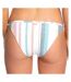 Bas de Bikini Blanc à rayures Femme Roxy Printed Beach Classics - M