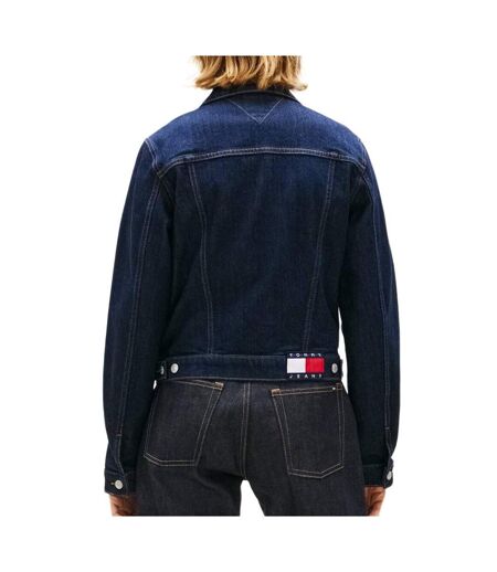 Veste en jean bleu femme tommy hilfiger classic trucker