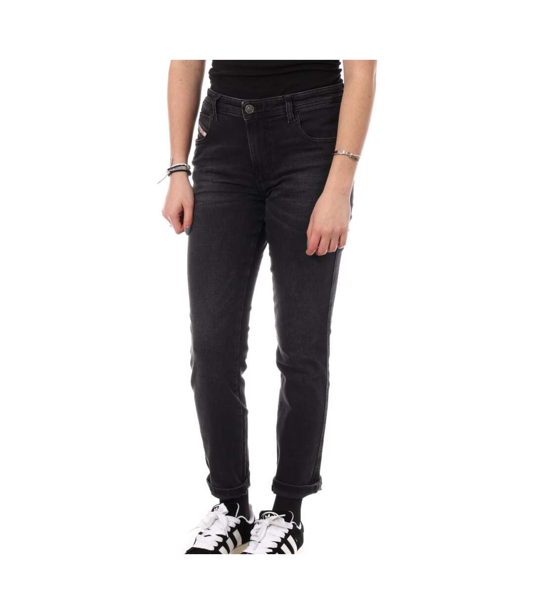 Jean Slim Noir Femme Diesel 2015 Babhila - 23-1