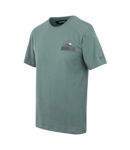T-shirt Cline Homme Vert Sombre Regatta