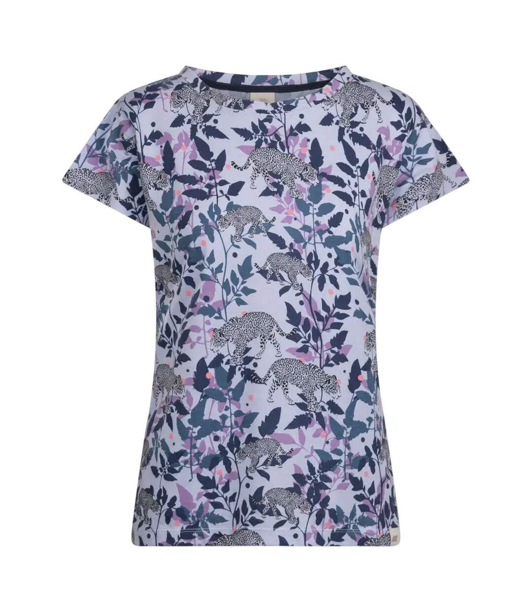 Womens/ladies Phillipa T-shirt Navy Trespass-1