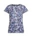 Womens/ladies Phillipa T-shirt Navy Trespass-1