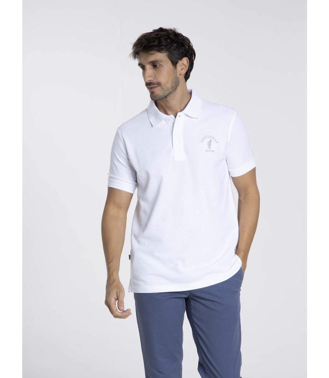 Polos manches courtes en coton OPIO