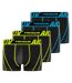Lot de 4 boxers en coton homme Aktiv Freegun-1