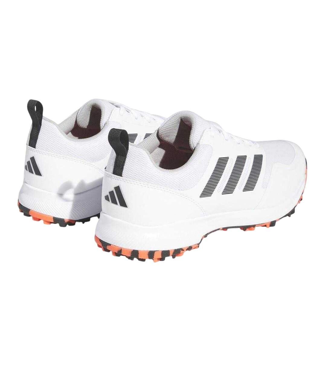 Chaussures De Golf Sans Pointes Motif/style 3 Rayures Tech Homme Blanc Adidas-2