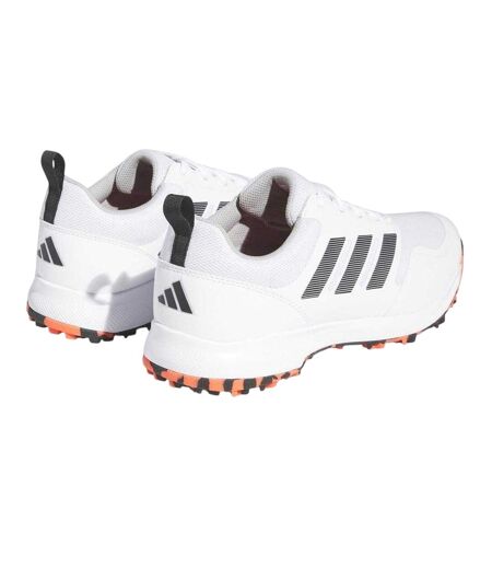 Chaussures De Golf Sans Pointes Motif/style 3 Rayures Tech Homme Blanc Adidas