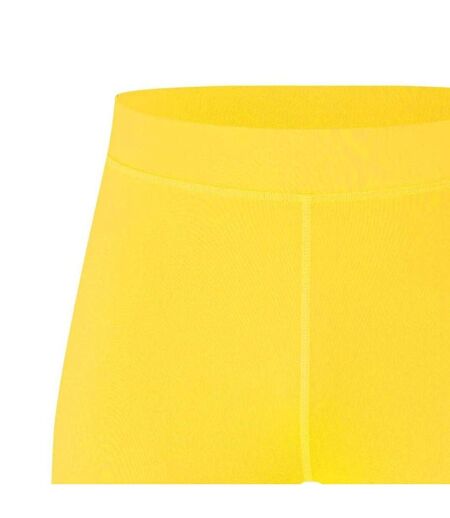 Mens Liga Short Tights Cyber Yellow Puma