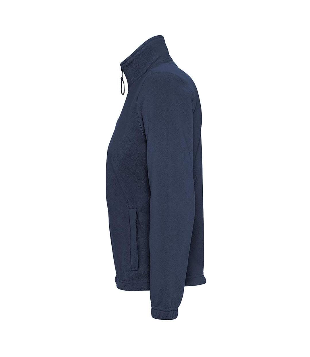 Veste Polaire North Femme Bleu Marine SOLS-3