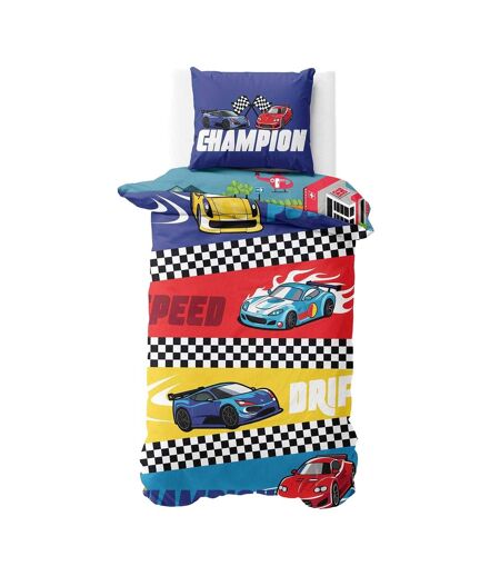 Champion Road Track Panel Duvet Set Multicoloured K Collection