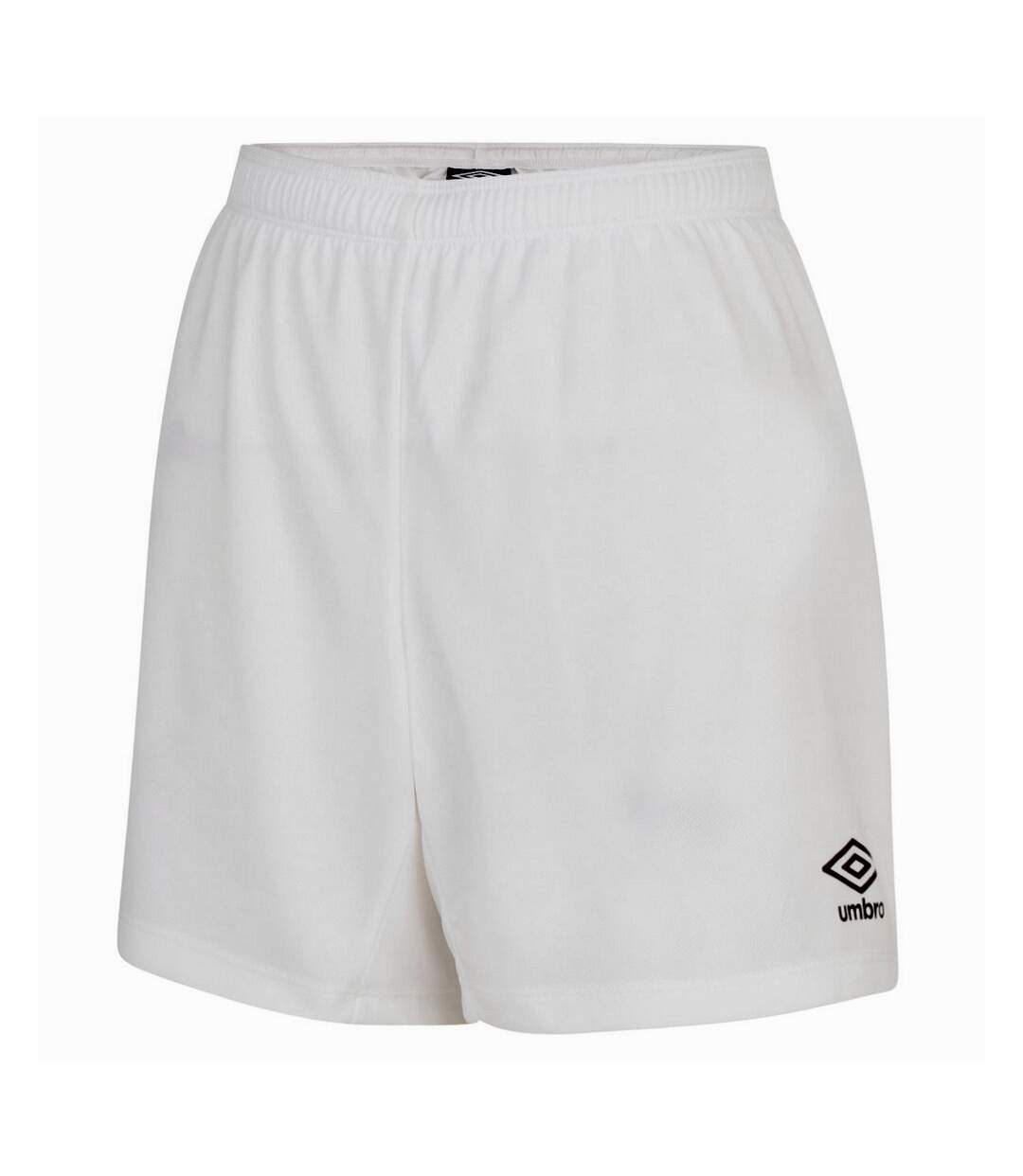 Womens/ladies club logo shorts white Umbro