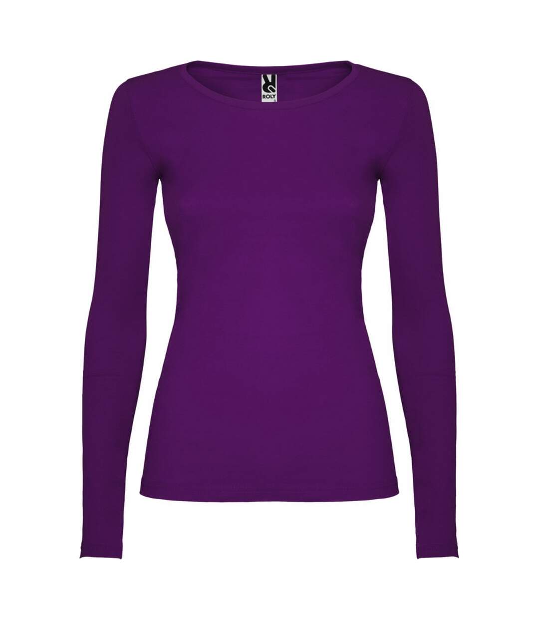 Womens/ladies extreme long-sleeved t-shirt purple Roly