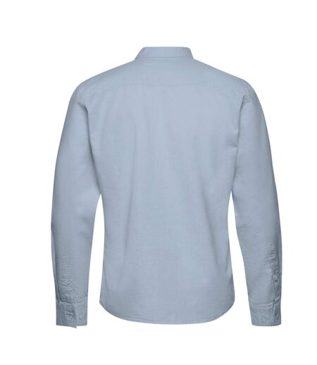 Tee Jays Mens Perfect Long Sleeve Oxford Shirt (Light Blue) - UTPC3487