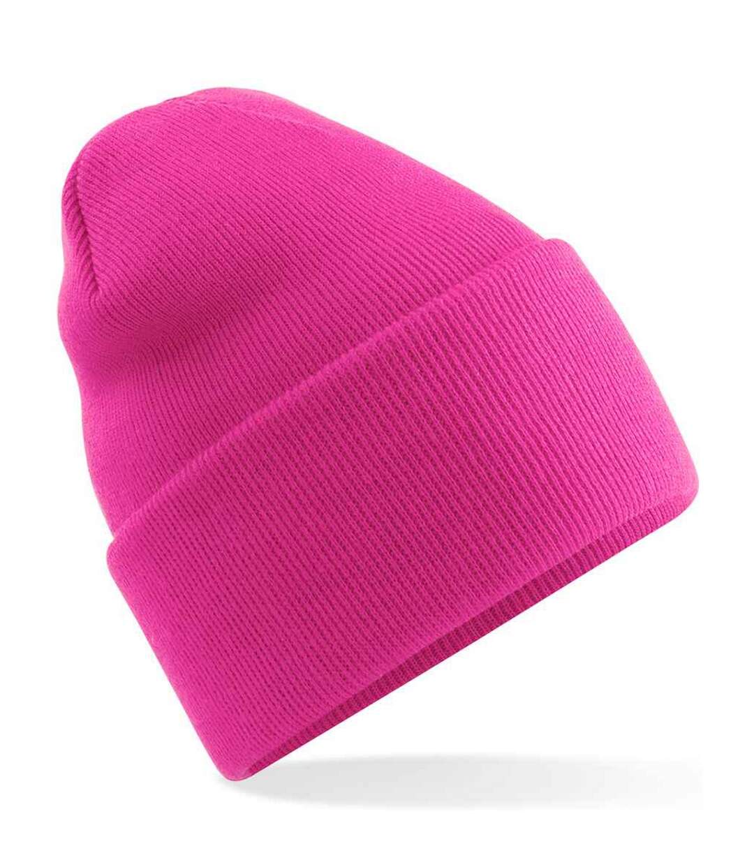 Bonnet original adulte fuchsia Beechfield-1