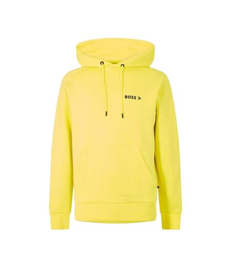 Sweat À Capuche P Seeger Homme Jaune Vif Boss