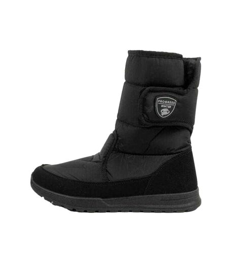 Après-skis Motif/style Logo Homme Noir Progressive