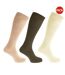 Chaussettes hautes homme beige/blanc cassé/vert Universal Textiles-1