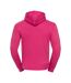 Sweat À Capuche Authentic Homme Fuchsia Russell-2
