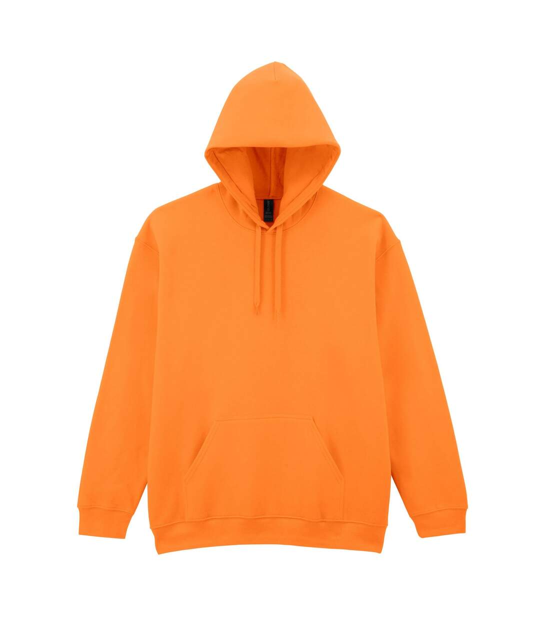 Sweat à capuche homme mandarine Gildan-1